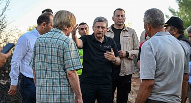 Vali Şahin, Antalya'daki orman yangınlarının son durumunu paylaştı