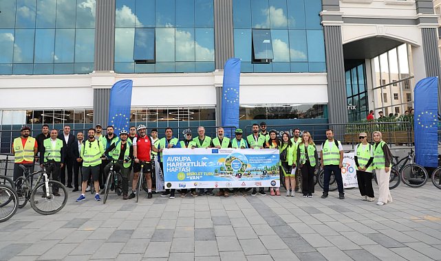 Van AB Bilgi Merkezi'nden farkındalık için bisiklet turu