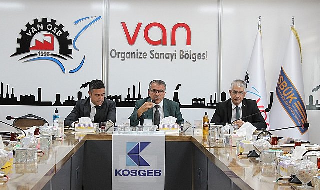 Van OSB Başkanı Memet Aslan'dan girişimcilere KOSGEB çağrısı: "Güncel destekler sanayimize güç katacak"