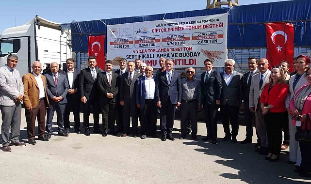 Van'da çiftçilere 4 yılda 750 milyon liralık tohum desteği