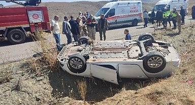 Van'da trafik kazası: 1 yaralı