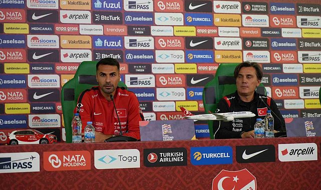 Vincenzo Montella: "Sahaya sadece Türkiye için atan bir kalple çıkacağım"