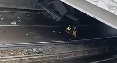 Yağış sebebiyle kontrolden çıkan tır makasladı: Sürücü yaralandı
