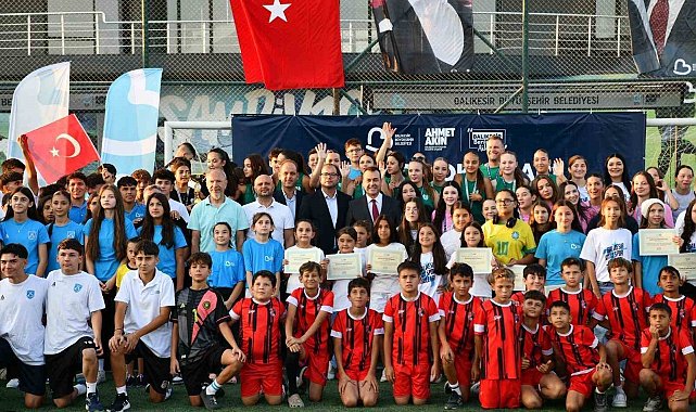 Yaz Spor Okulları kapanış töreni gerçekleştirildi