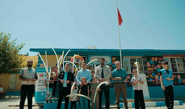 Yedi Başak derneği tarafından Batman'da 60 yıllık köy okulu yenilendi