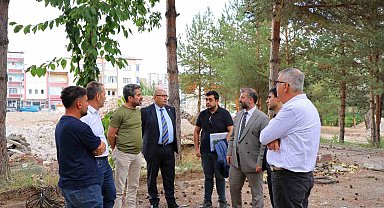 Yeni Ağız ve Diş Sağlığı Merkezi için alan incelemesi yapıldı