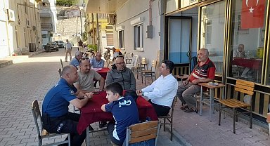 Yenipazar Kaymakamı Karataş, esnaf ve vatandaşlarla buluştu