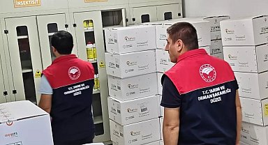 Yığılca'da gübre ve zirai ilaç bayilerine denetim