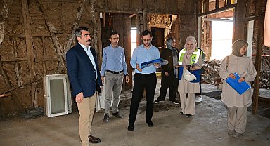 Yıldırım'da tarihi yapı kütüphane oluyor