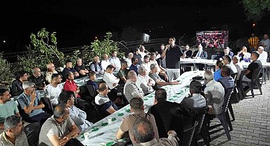 Yılmaz Dülük'te vatandaşlarla buluştu