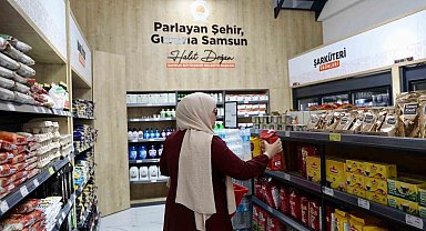 Yöresel ürünlerin yeni adresi Saathane Meydanı