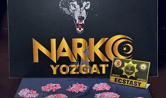 Yozgat'ta 985 adet sentetik hap ele geçirildi