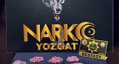 Yozgat'ta 985 adet sentetik hap ele geçirildi