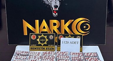 Yozgat'ta bin 120 adet uyuşturucu hap ele geçirildi, 1 kişi tutuklandı
