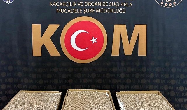 Yozgat'ta doldurulmuş makaron ele geçirildi