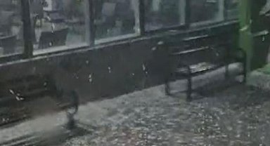 Yozgat'ta dolu yağışı etkili oldu