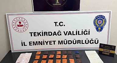Zehri cips paketine ve ıslak mendile gizlemişler: Tekirdağ'da zehir tacirlerine darbe