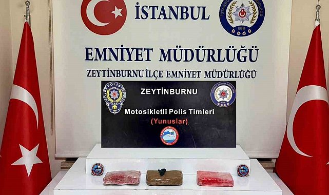 Zeytinburnu'nda durdurulan araçta 6 kilo 650 gram kokain ele geçirildi