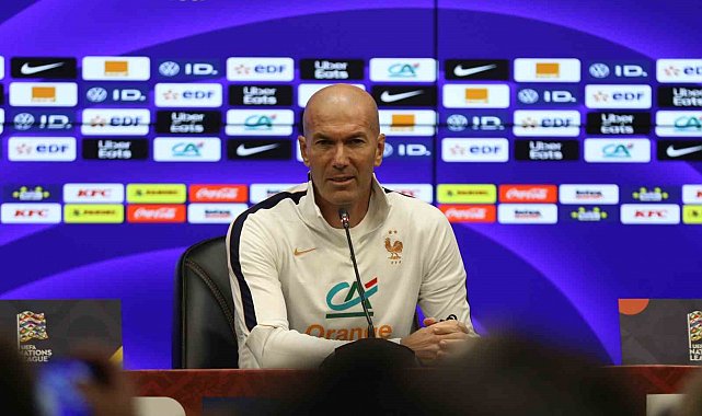 Zinedine Zidane: "Zidane oyunu diye bir şey yok. Yarın herkes Fransa takımını görecek"