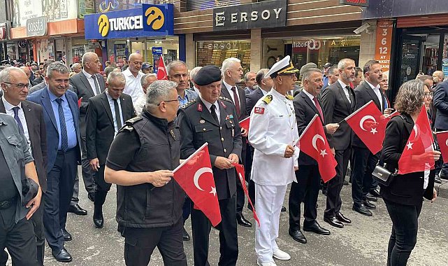 Zonguldak'ta Gaziler Günü dolayısıyla kortej yürüyüşü düzenlendi