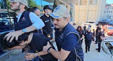 Zonguldak'ta terör örgütü operasyonunda tutuklanan 3 öğrenci hakim karşısında