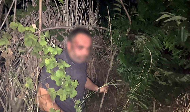 10 milyonluk lüks aracını bırakıp çalılıklara kaçan sürücü uyuyakaldı, polis böyle buldu