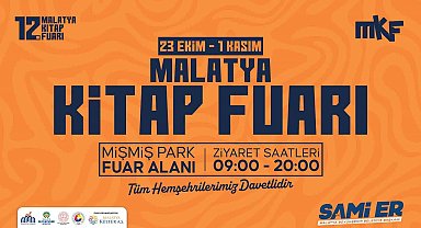 12. Malatya Anadolu Kitap ve Kültür Fuarı kapılarını açıyor