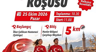 29 Ekim coşkusu koşuyla start alacak