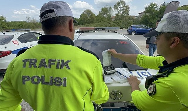 348'i hızdan bin 149 araç sürücüsüne ceza yazıldı