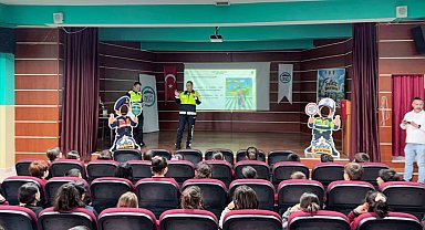 'Trafikte Ben de Varım' projesi okullarda sürüyor