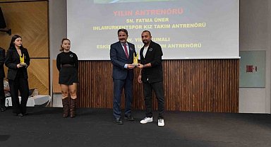 5. Yıl Spor Ödülleri Gecesi'nde İl Müdürü Kalın'a anlamlı ödül