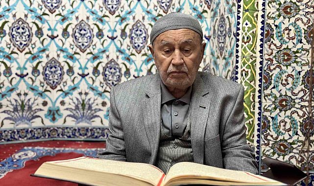 87 yaşında kendi çabasıyla hafız oldu