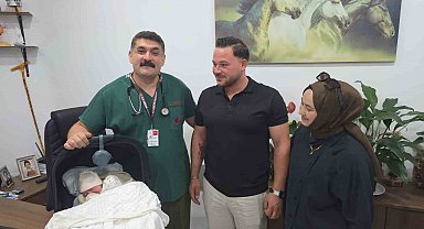 Acil serviste başlayan hikaye, bebeğin ismiyle taçlandı