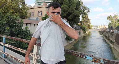 Adana'da bakımsız sulama kanalı vatandaşı ve esnafını isyan ettirdi