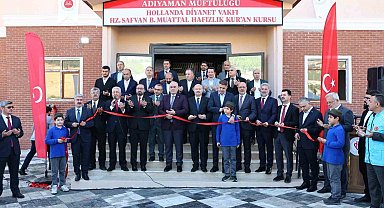 Adıyaman'da cami ve hafızlık kursu dualarla açıldı