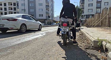 Adıyaman'da motosiklet devrildi: 1 yaralı