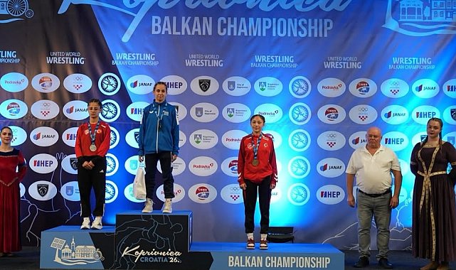Adıyamanlı milli güreşçi Balkan ikincisi oldu