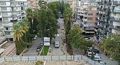 Adnan Menderes Bulvarı'nda yenileme çalışmaları başladı