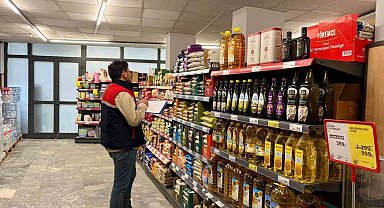Afyonkarahisar'da market fiyatları TÜFİS kapsamında takip edildi