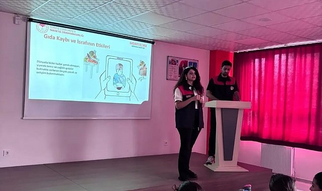 Ağın'da öğrencilere bilinçli tüketim ve sağlıklı gelecek eğitimi