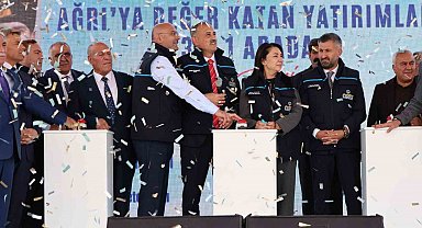 Ağrı'da altyapı ve sanayiye yönelik dev yatırımlar hizmete alındı
