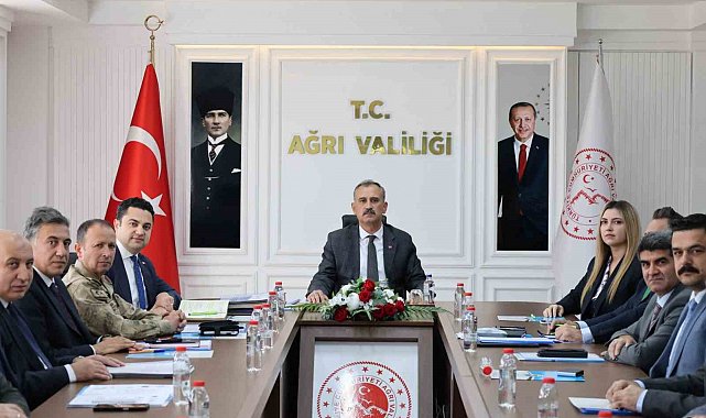 Ağrı'da eğitim güvenliği toplantısı gerçekleştirildi