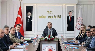 Ağrı'da eğitim güvenliği toplantısı gerçekleştirildi