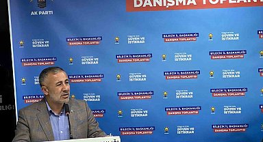 AK Parti Bilecik'te Danışma Meclisi Toplantısı gerçekleştirildi