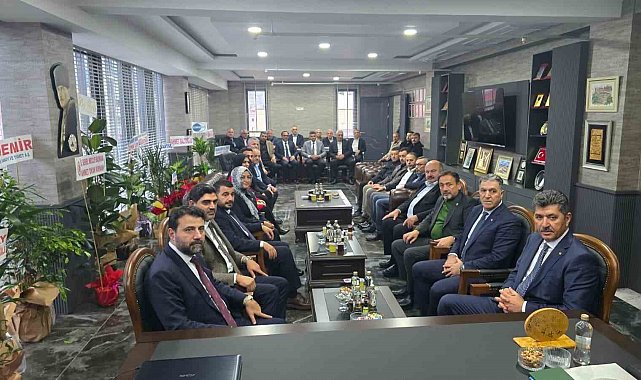 AK Parti heyetinden Karabük TSO'ya "hayırlı olsun" ziyareti