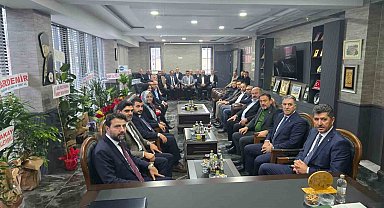 AK Parti heyetinden Karabük TSO'ya "hayırlı olsun" ziyareti