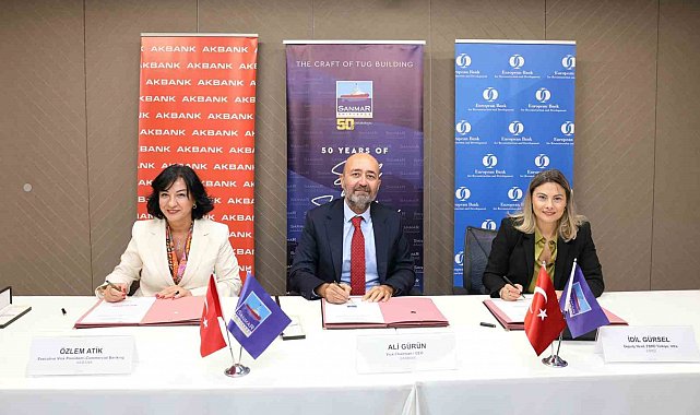 Akbank ve EBRD'den Sanmar Denizcilik'e 45 milyon euro finansman
