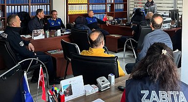 Akçakoca'da zabıta personeline sağlıklı yaşam eğitimi