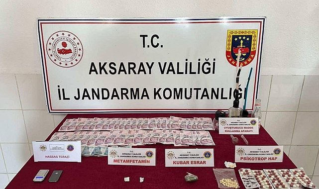 Aksaray'a uyuşturucu sevkiyatına jandarma darbesi
