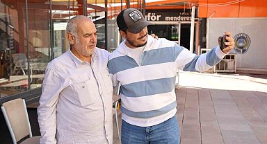 Aksaray'da Kurtlar Vadisi'ndeki Abidin'e benzeyen lokantacı ilgi çekiyor